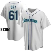 Kaleb Ort Youth Seattle Mariners White Replica Home Jersey