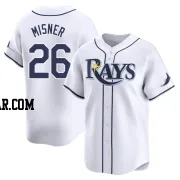 Kameron Misner Youth Tampa Bay Rays White Limited Home Jersey