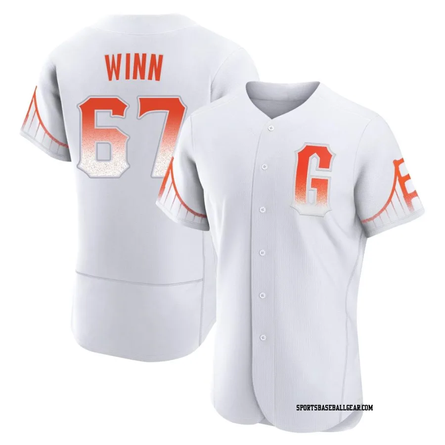 Keaton Winn Men's San Francisco Giants White Authentic 2021 City Connect Jersey