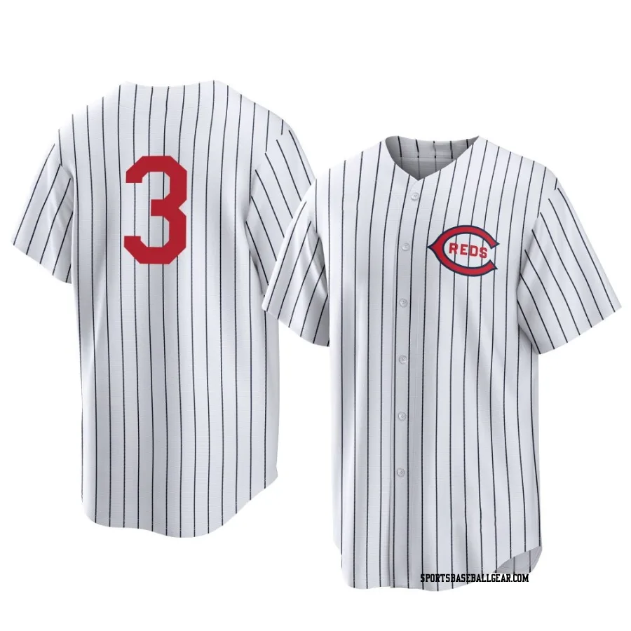 Ke'Bryan Hayes Men's Cincinnati Reds White Replica 2022 Field Of Dreams Jersey