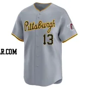 Ke'Bryan Hayes Youth Pittsburgh Pirates Gray Limited Away Jersey