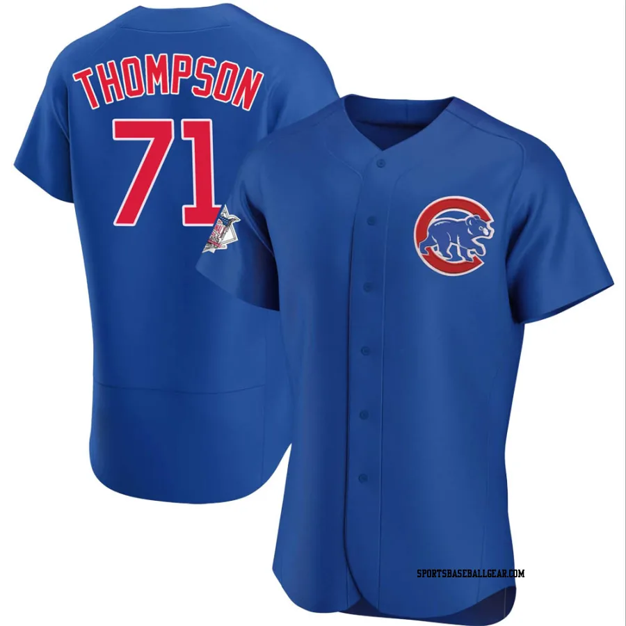 Keegan Thompson Men's Chicago Cubs Royal Authentic Alternate Jersey
