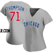 Keegan Thompson Women's Chicago Cubs Gray Replica Road Jersey