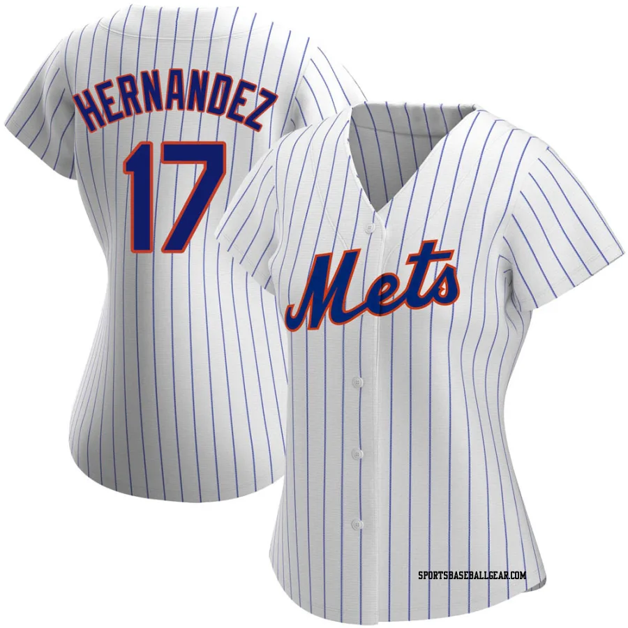Keith Hernandez Women's New York Mets White Authentic Home Jersey