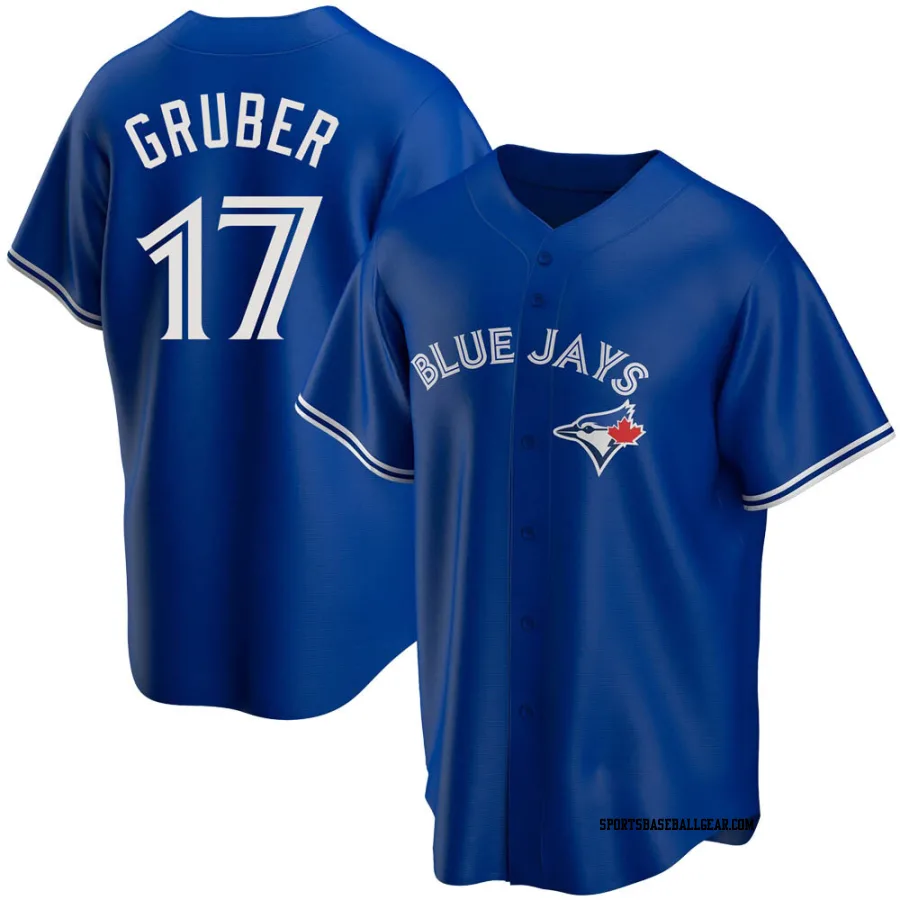 Kelly Gruber Men's Toronto Blue Jays Royal Replica Alternate Jersey