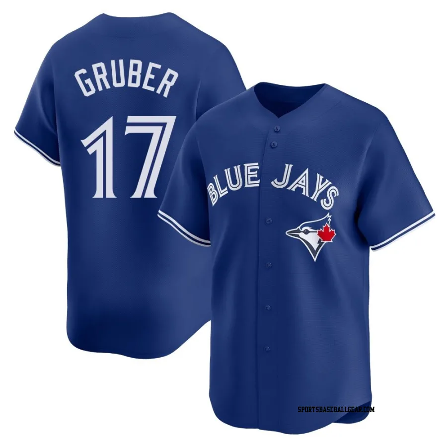 Kelly Gruber Youth Toronto Blue Jays Royal Limited Alternate Jersey