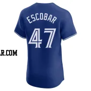 Kelvim Escobar Men's Toronto Blue Jays Royal Elite Alternate Jersey