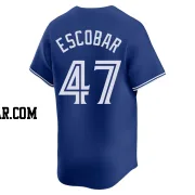 Kelvim Escobar Men's Toronto Blue Jays Royal Limited Alternate Jersey