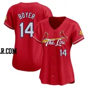 Ken Boyer Women's St. Louis Cardinals Red Limited 2024 City Connect Jersey
