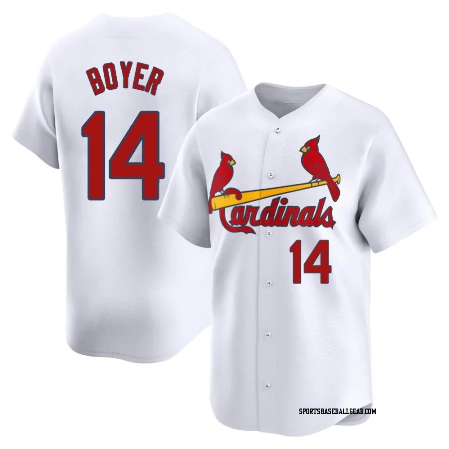 Ken Boyer Youth St. Louis Cardinals White Limited Home Jersey