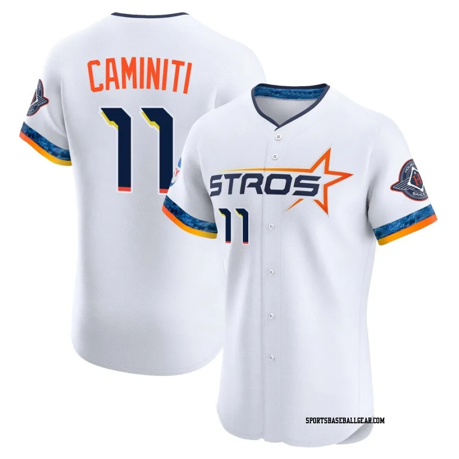 Ken Caminiti Men's Houston Astros White Elite 2025 City Connect Jersey