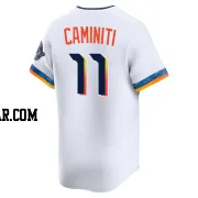 Ken Caminiti Men's Houston Astros White Limited 2025 City Connect Jersey
