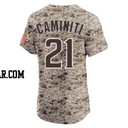 Ken Caminiti Men's San Diego Padres Camo Elite Alternate Vapor Premier Jersey