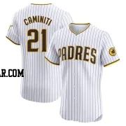Ken Caminiti Men's San Diego Padres White Elite Home Jersey