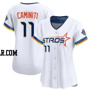 Ken Caminiti Women's Houston Astros White Limited 2025 City Connect Jersey