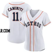 Ken Caminiti Women's Houston Astros White Replica 2022 World Series Champions Home Jersey