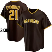 Ken Caminiti Youth San Diego Padres Brown Replica Road Jersey