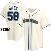Ken Giles Men's Seattle Mariners Cream Replica Alternate Jersey