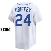 Ken Griffey Youth Seattle Mariners White Limited Throwback Cooperstown Collection Jersey