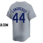 Ken Landreaux Youth Los Angeles Dodgers Gray Limited Away Jersey
