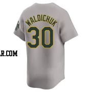 Ken Waldichuk Men's Oakland Athletics Gray Limited Away Jersey