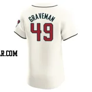 Kendall Graveman Men's Arizona Diamondbacks Cream Elite Home Jersey