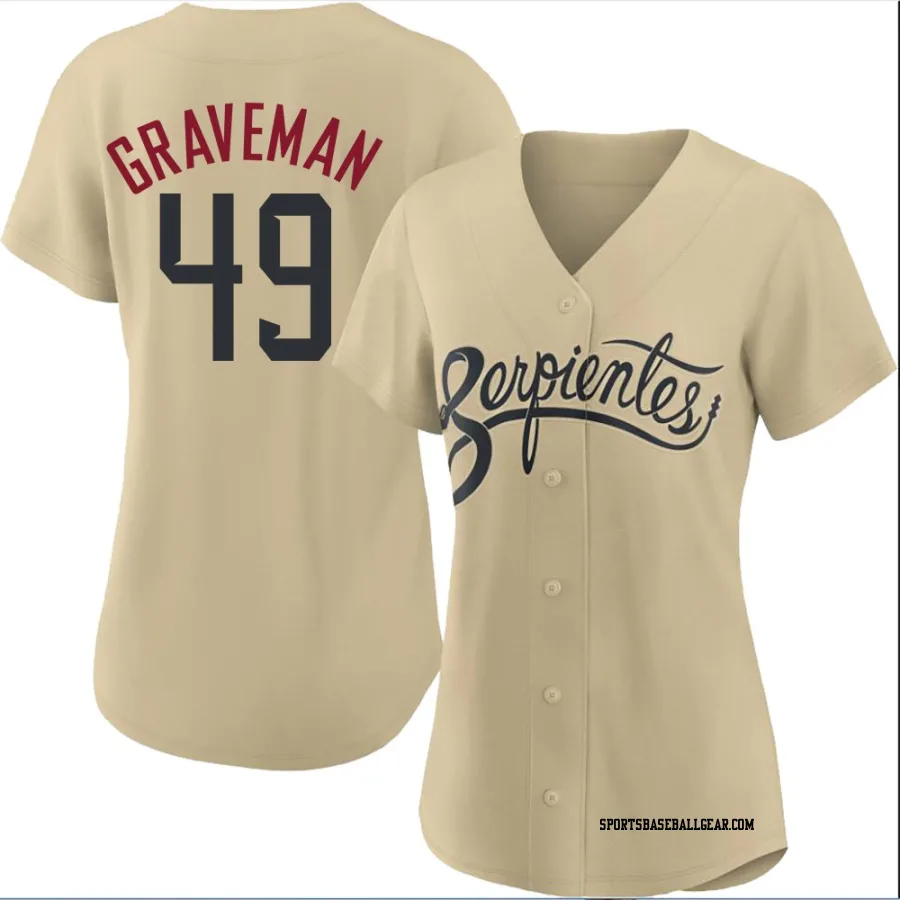 Kendall Graveman Women's Arizona Diamondbacks Gold Replica 2021 City Connect Cool Base Jersey