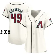 Kendall Graveman Women's Arizona Diamondbacks White Limited Home Jersey