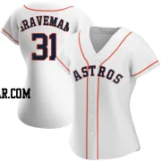 Kendall Graveman Women's Houston Astros White Replica Home Jersey