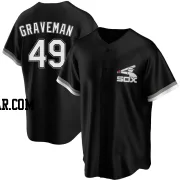Kendall Graveman Youth Chicago White Sox Black Replica Spring Training Jersey