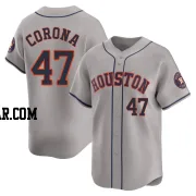 Kenedy Corona Men's Houston Astros Gray Limited Away Jersey