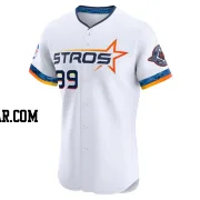 Kenedy Corona Men's Houston Astros White Elite 2025 City Connect Jersey