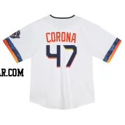 Kenedy Corona Toddler Houston Astros White Limited 2025 City Connect Jersey