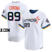 Kenedy Corona Youth Houston Astros White Limited 2025 City Connect Jersey