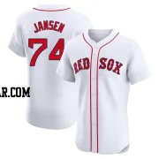 Kenley Jansen Men's Boston Red Sox White Elite Home Jersey