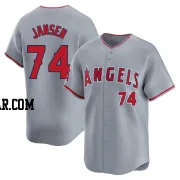 Kenley Jansen Men's Los Angeles Angels Gray Limited Away Jersey