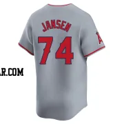 Kenley Jansen Men's Los Angeles Angels Gray Limited Away Jersey