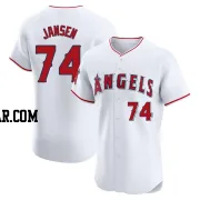 Kenley Jansen Men's Los Angeles Angels White Elite Home Jersey
