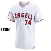 Kenley Jansen Men's Los Angeles Angels White Elite Home Jersey