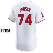 Kenley Jansen Men's Los Angeles Angels White Elite Home Jersey