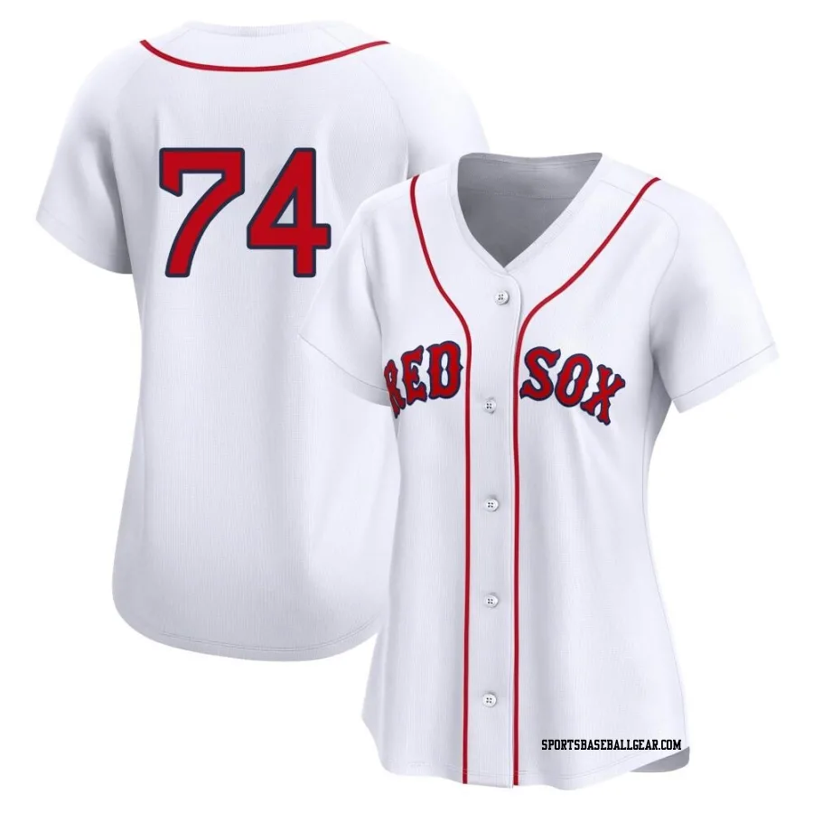 Kenley Jansen Women's Boston Red Sox White Limited 2nd Home Jersey