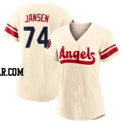 Kenley Jansen Women's Los Angeles Angels Cream Authentic 2022 City Connect Jersey