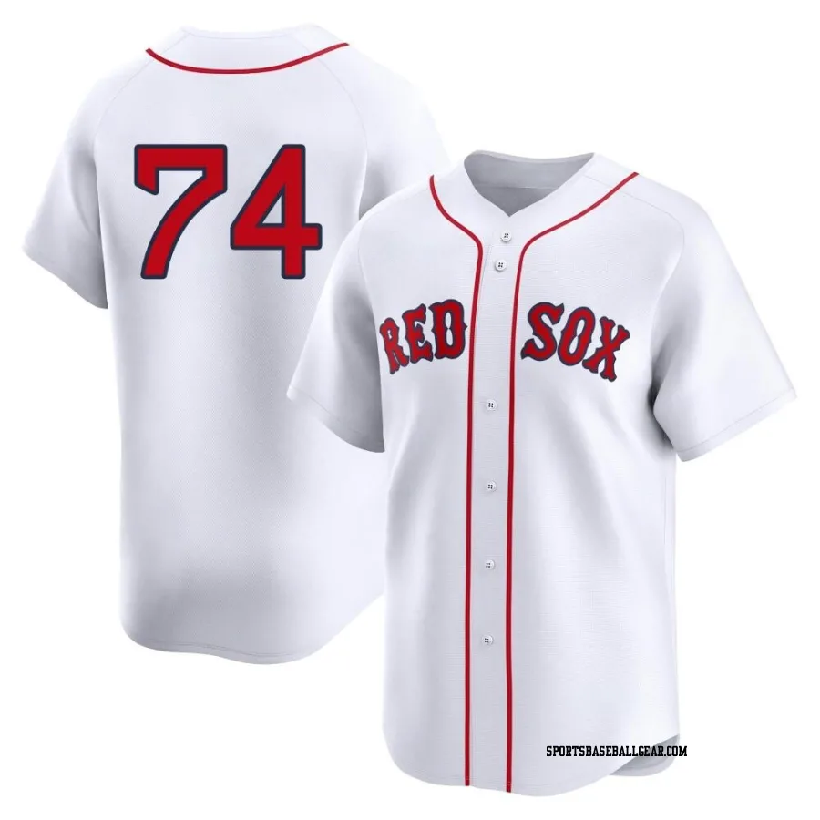 Kenley Jansen Youth Boston Red Sox White Limited 2nd Home Jersey