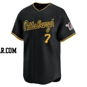 Kenny Lofton Men's Pittsburgh Pirates Black Limited Alternate Jersey
