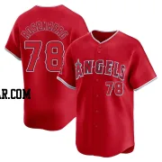 Kenny Rosenberg Youth Los Angeles Angels Red Limited Alternate Jersey