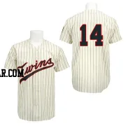 Kent Hrbek Men's Minnesota Twins Cream Authentic 1969 Throwback Jersey