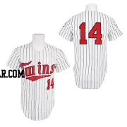 Kent Hrbek Men's Minnesota Twins White Replica 1991 Throwback Jersey