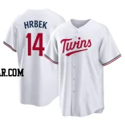 Kent Hrbek Youth Minnesota Twins White Replica Home Jersey