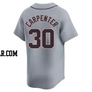 Kerry Carpenter Men's Detroit Tigers Gray Limited Road Jersey