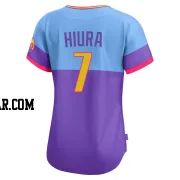 Keston Hiura Women's Colorado Rockies Purple/Light Limited Blue 2025 City Connect Jersey